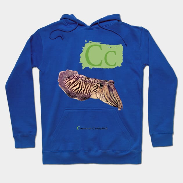 C is for Cuttlefish Hoodie by IndiasIllustrations